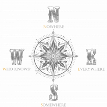 BUSOLA - COMPASS - NOWHERE EVERYWHERE SOMEWHERE WHO KNOWS 5 ok