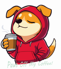 Paws off my coffee