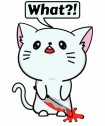 Funny Killer Kitty