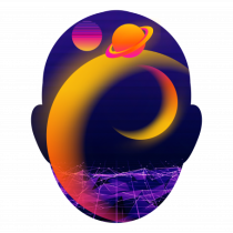 Retro Vapor Wave Man