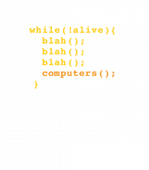 blah, blah, blah, computers