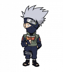 NARUTO - Kakashi Hatake (chibi style)