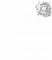 Zodiac elegant și minimalist - Zodia Leu
