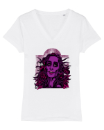 Beautiful Zombie Tricou mânecă scurtă guler V Damă Evoker