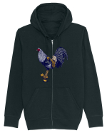 Game Fowl Hanorac cu fermoar Unisex Connector