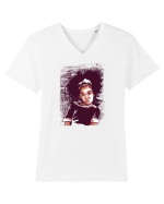 Stain Hair Tricou mânecă scurtă guler V Bărbat Presenter