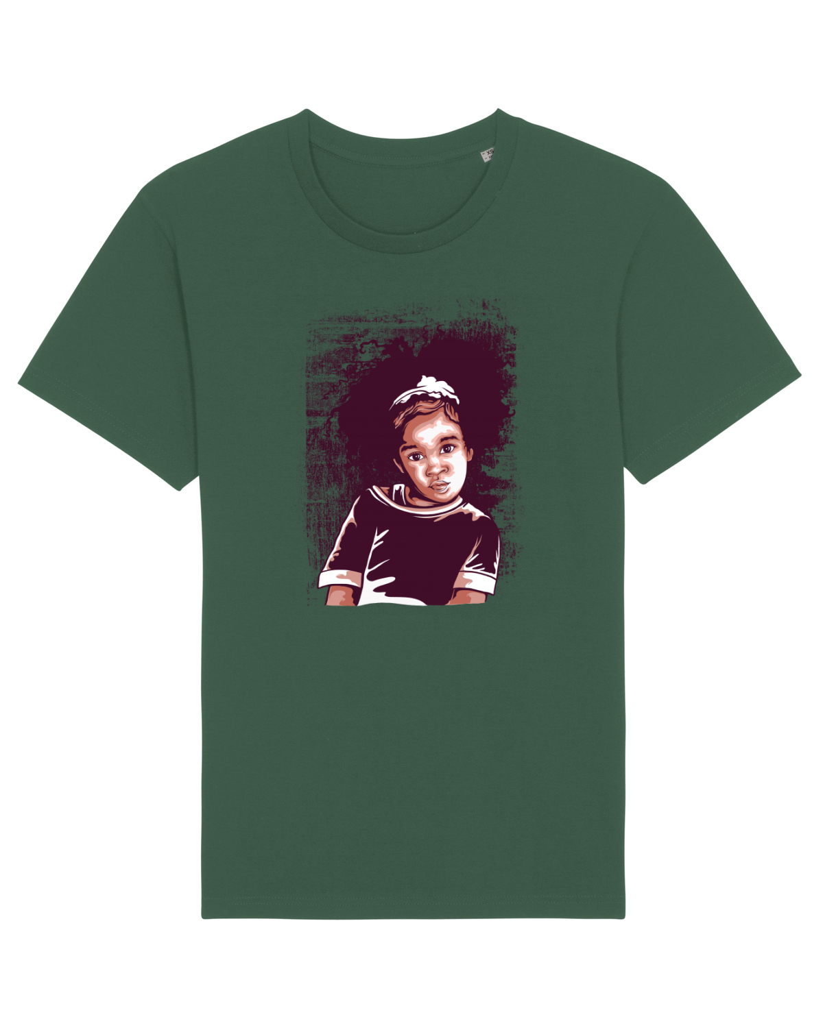 Tricou mânecă scurtă Unisex Rocker Bottle Green