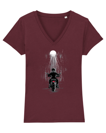 Forest  Night Rider Burgundy