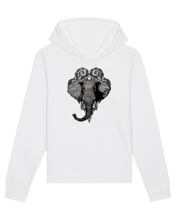 Retro Elephant White