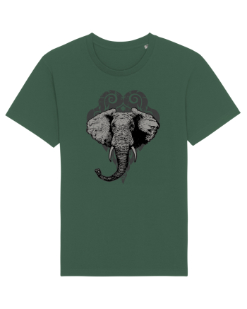 Retro Elephant Bottle Green