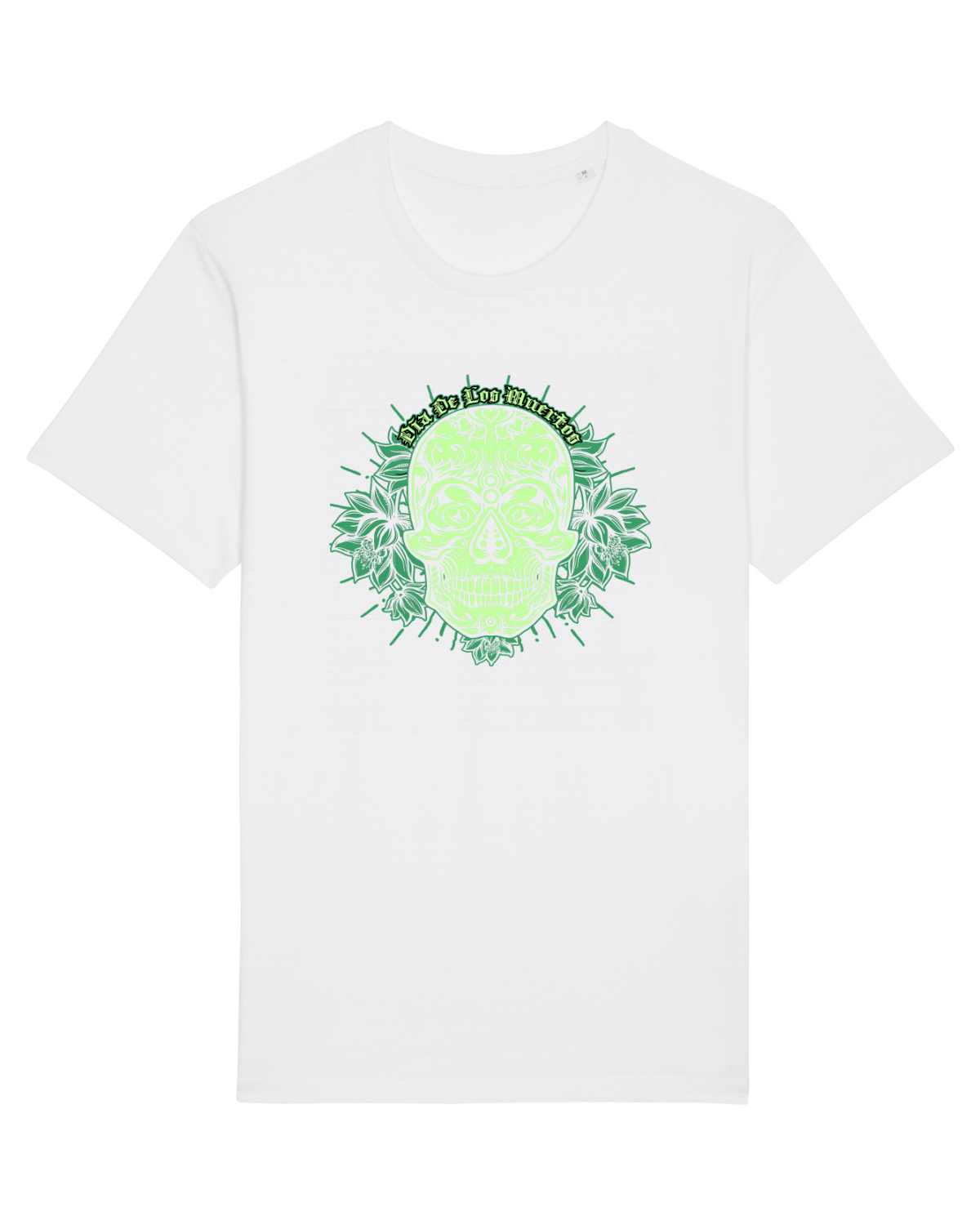 Tricou mânecă scurtă Unisex Rocker White