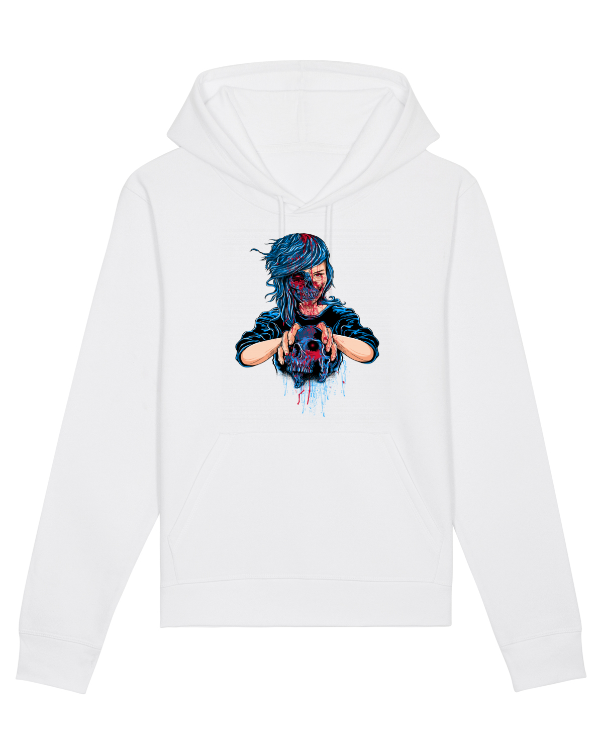 Hanorac Unisex Drummer White