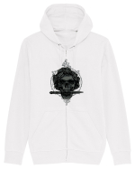 Caesar Skull Hanorac cu fermoar Unisex Connector