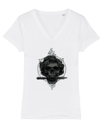 Caesar Skull Tricou mânecă scurtă guler V Damă Evoker