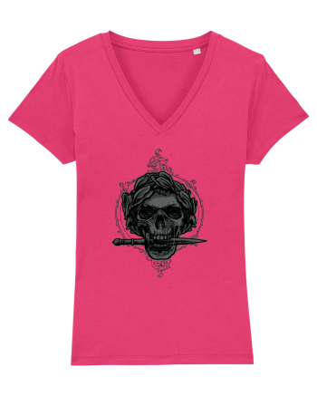 Caesar Skull Raspberry