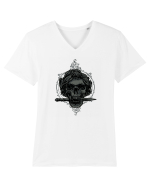 Caesar Skull Tricou mânecă scurtă guler V Bărbat Presenter
