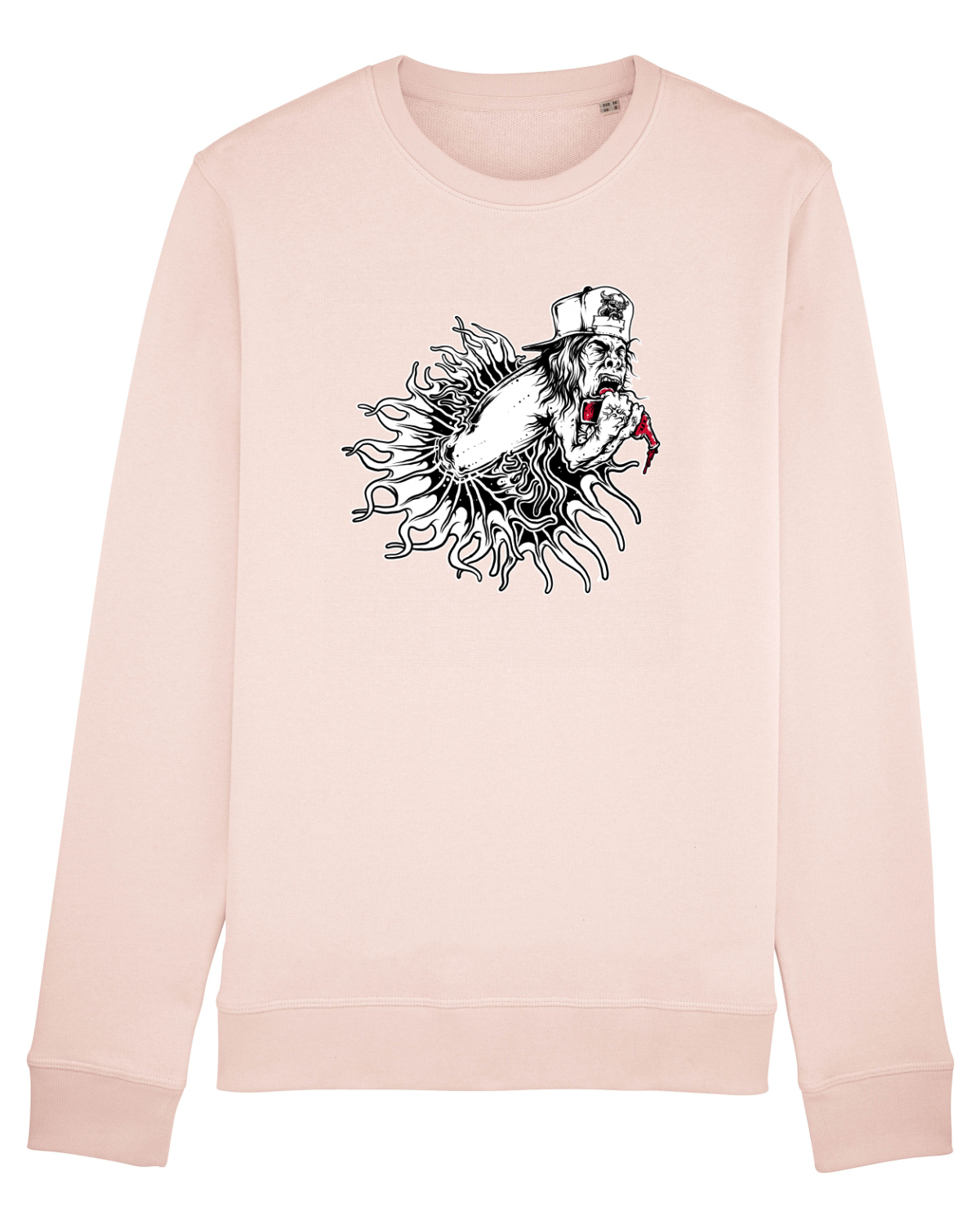 Bluză mânecă lungă Unisex Rise Candy Pink