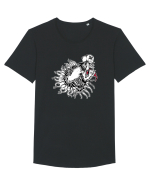 Bite Tricou mânecă scurtă guler larg Bărbat Skater