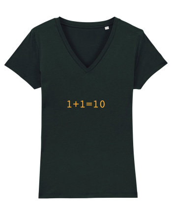 1+1=10 (in binary) Black