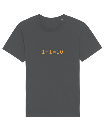 1+1=10 (in binary) Anthracite
