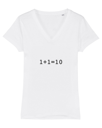 1+1=10 (in binary) White