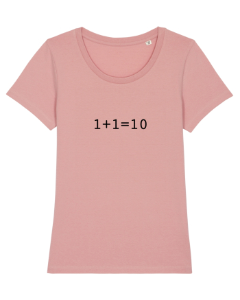 1+1=10 (in binary) Canyon Pink