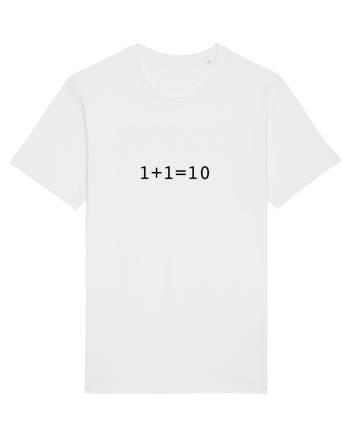 1+1=10 (in binary) White