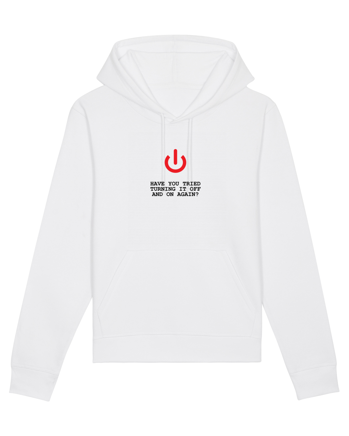 Hanorac Unisex Drummer White