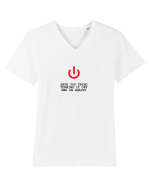 Have you tried turning it OFF and ON again? Tricou mânecă scurtă guler V Bărbat Presenter