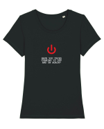 Have you tried turning it OFF and ON again? Tricou mânecă scurtă guler larg fitted Damă Expresser
