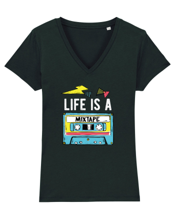 Life is a Mixtape - Casetă Retro Black