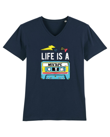 Life is a Mixtape - Casetă Retro French Navy