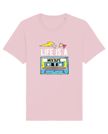Life is a Mixtape - Casetă Retro Cotton Pink
