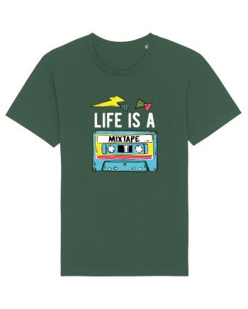 Life is a Mixtape - Casetă Retro Bottle Green