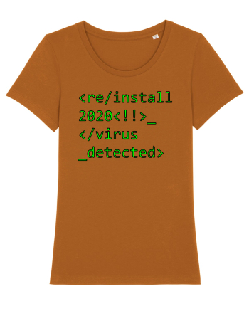 Reinstall 2020 virus detected Roasted Orange