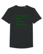 Reinstall 2020 virus detected Tricou mânecă scurtă guler larg Bărbat Skater