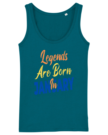 Legends Are Born In January Ocean Depth