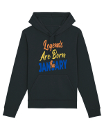 Legends Are Born In January Hanorac Unisex Drummer