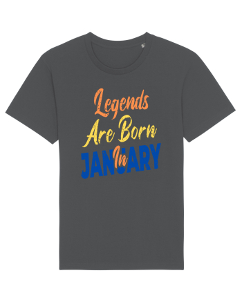 Legends Are Born In January Anthracite
