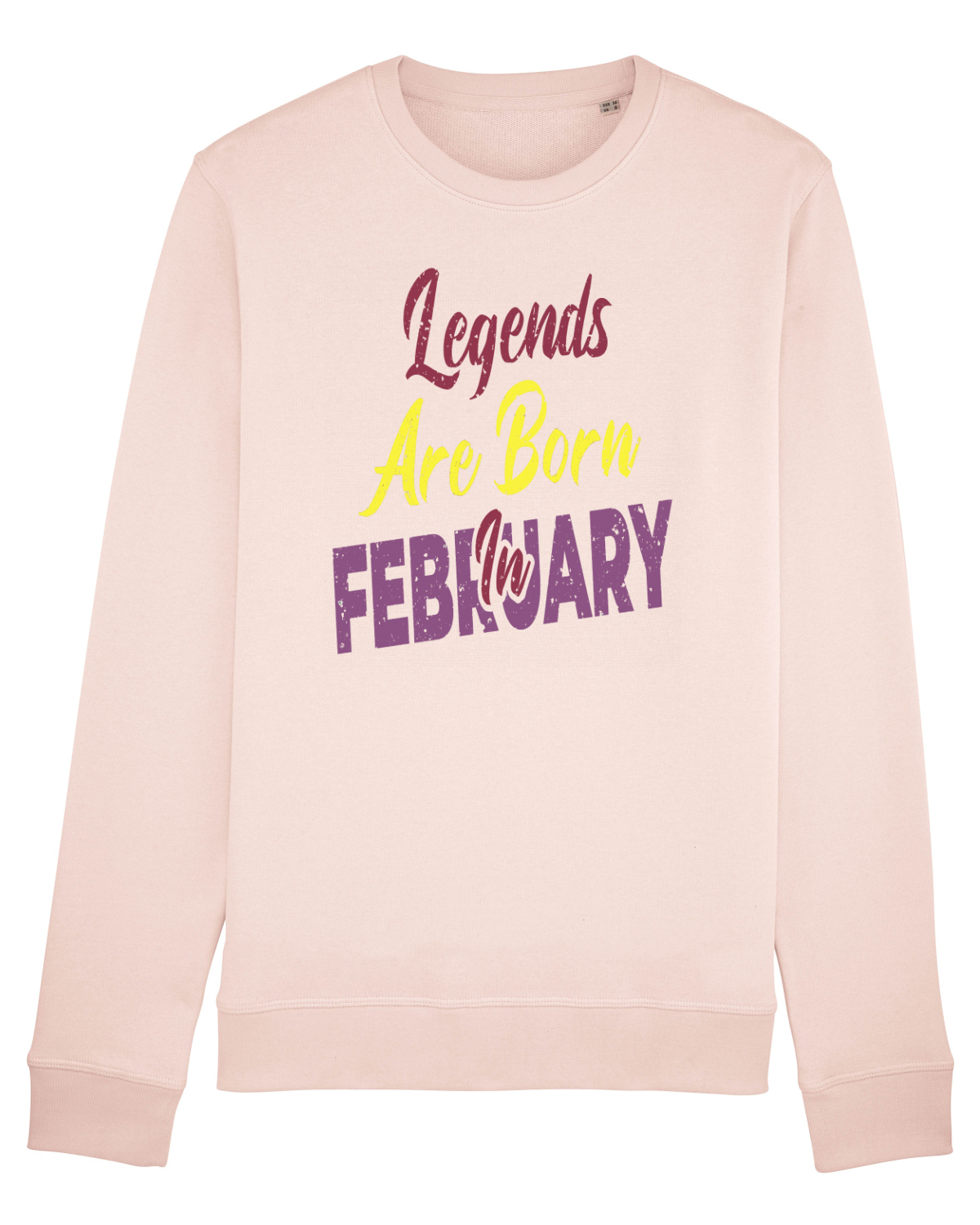 Bluză mânecă lungă Unisex Rise Candy Pink