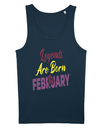 Legends Are Born In February Navy