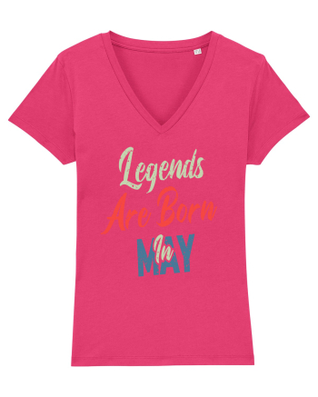 Legends Are Born In May Raspberry