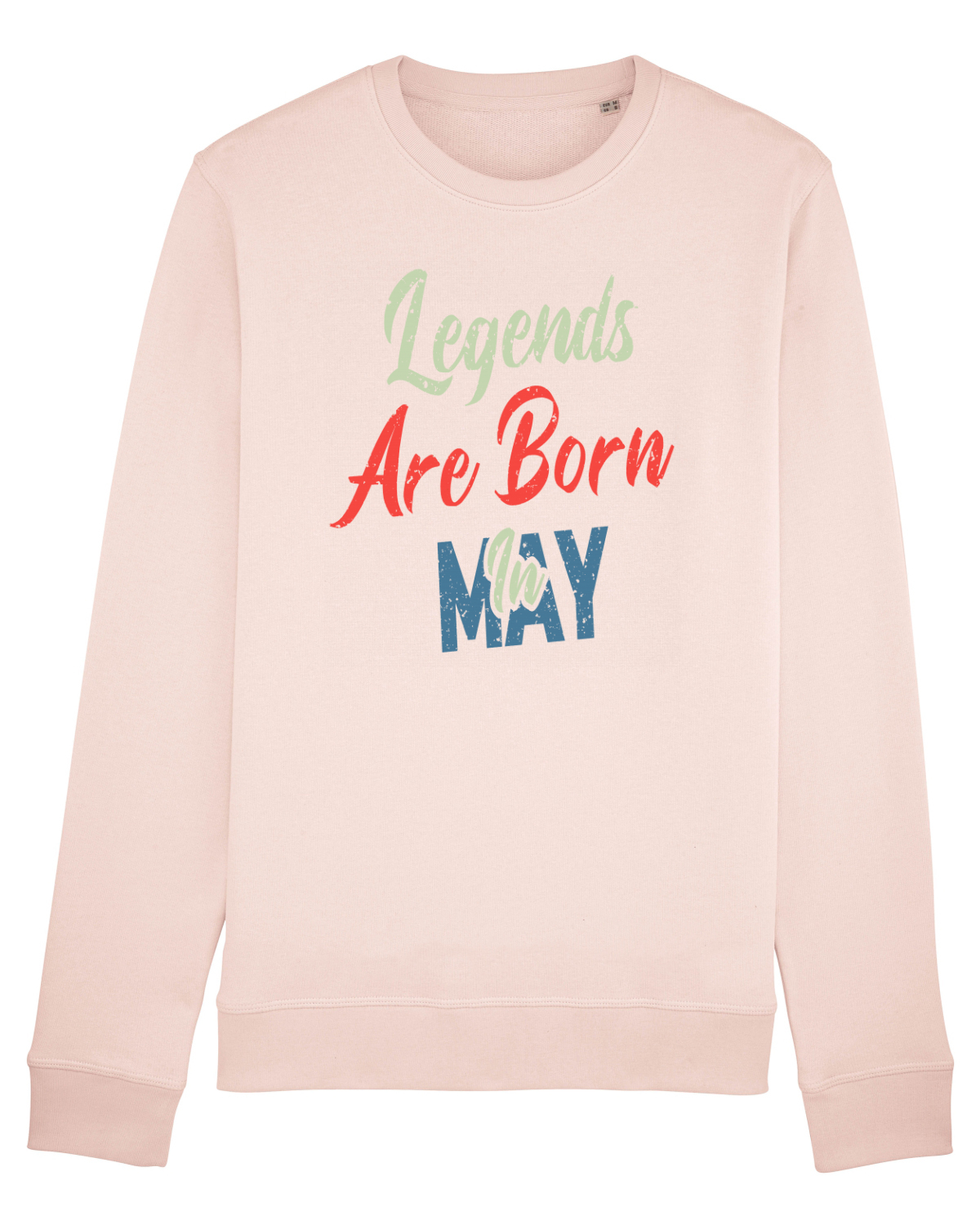 Bluză mânecă lungă Unisex Rise Candy Pink