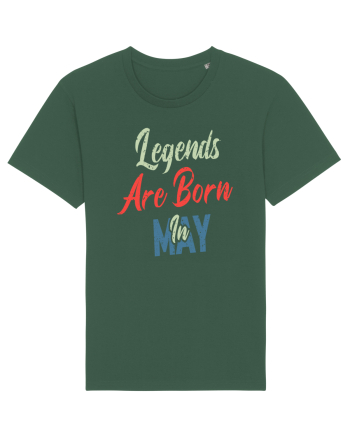 Legends Are Born In May Bottle Green
