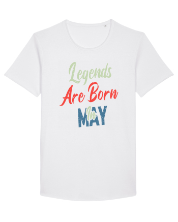 Legends Are Born In May White