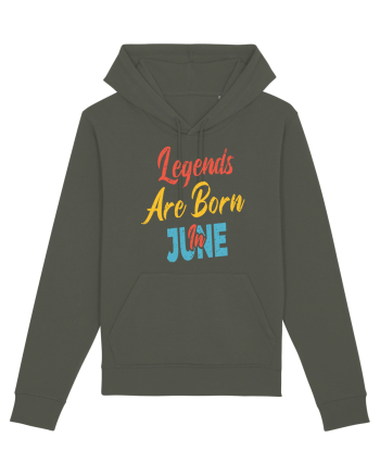 Legends Are Born In June Khaki