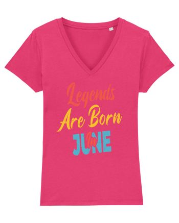 Legends Are Born In June Raspberry
