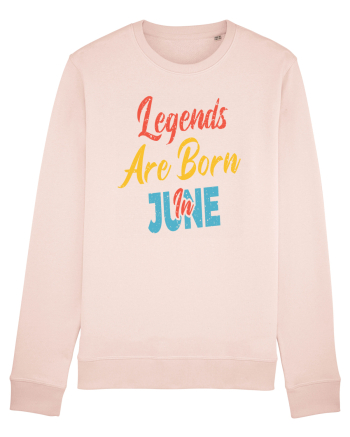 Legends Are Born In June Candy Pink