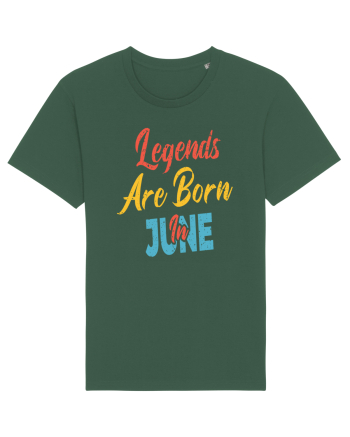 Legends Are Born In June Bottle Green