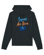 Legends Are Born In July Hanorac Unisex Drummer
